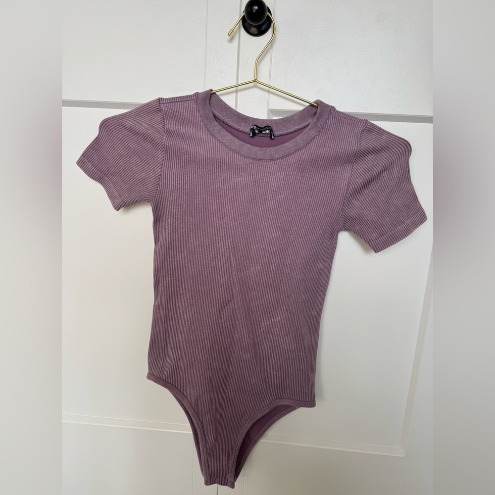 Zara ribbed bodysuit